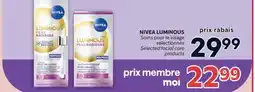 Brunet NIVEA LUMINOUS Soins pour le visage sélectionnés offer