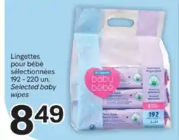 Brunet PERSONNELLE BABY BÉBÉ Lingettes pour bébé sélectionnées offer