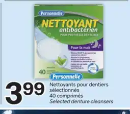 Brunet PERSONNELLE Nettoyants pour dentiers sélectionnés offer
