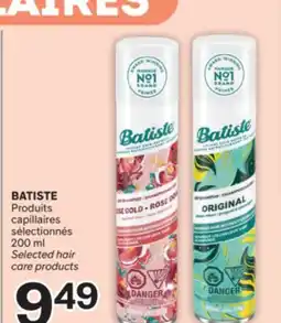 Brunet BATISTE Produits capillaires sélectionnés offer