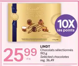 Brunet LINDT Chocolats sélectionnés offer