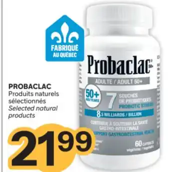 Brunet PROBACLAC Produits naturels sélectionnés offer