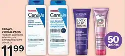 Brunet CERAVE, L'ORÉAL PARIS Produits capillaires sélectionnés offer