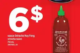 Maxi SAUCE SRIRACHA HUY FONG | SRIRACHA SAUCE offer