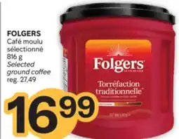 Brunet FOLGERS Café moulu sélectionné ground offer