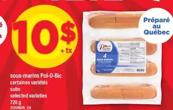 Maxi SOUS-MARINS POL-O-BIC offer