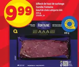 Maxi BIFTECK DE HAUT DE SURLONGE FAMILLE FONTAINE offer