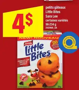 Maxi PETITS GÂTEAUX SARA LEE | LITTLE BITES offer