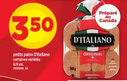 Maxi PETITS PAINS D'ITALIANO, 6/8 UN offer