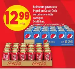 Maxi BOISSONS GAZEUSES PEPSI OU COCA-COLA offer