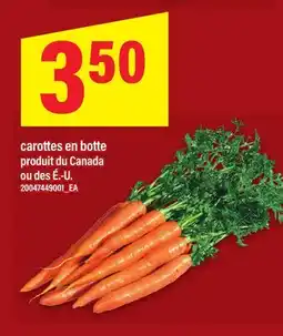 Maxi CAROTTES EN BOTTE offer