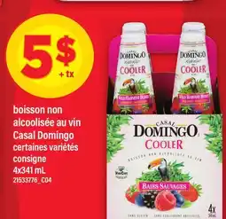 Maxi BOISSON NON ALCOOLISÉE AU VIN CASAL DOMINGO offer