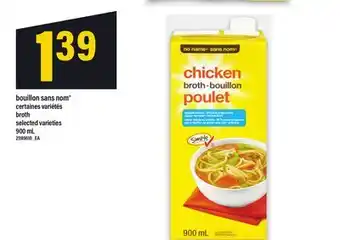 Maxi BOUILLON SANS NOM | BROTH offer