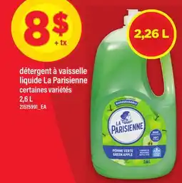 Maxi DÉTERGENT À VAISSELLE LIQUIDE LA PARISIENNE offer