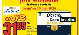 Super C bière CoronaExtra | consigne beer offer