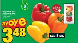 Super C poivrons de serre| colors peppers offer