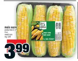 Super C maïs sucré | sweet corn offer