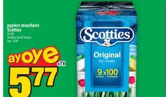 Super C papiers mouchoirs Scotties | Scotties facial tissues offer