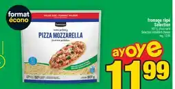 Super C fromage râpé Selection | Selection shredded cheese offer