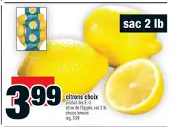 Super C citrons choix | choice lemons offer