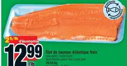 Super C filet de saumon Atlantique frais | fresh Atlantic salmon fillet, econo pack offer