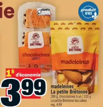 Super C madeleines La petite Bretonne | La petite Bretonne tea cakes offer