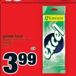 Super C gomme Excel | Excel gum offer
