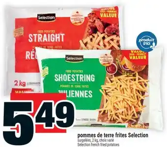 Super C pommes de terre frites Selection | Selection french fried potatoes offer