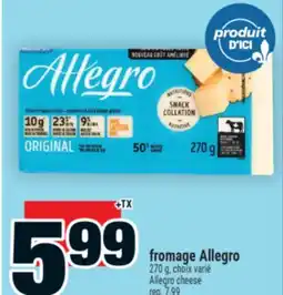Super C fromage Allegro | Allegro cheese offer