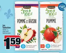 Super C jus Selection | Selection juice offer