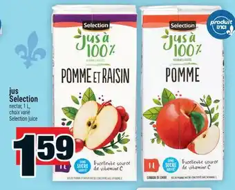 Super C jus Selection | Selection juice offer