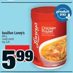 Super C bouillon Loney's | Loney's broth offer
