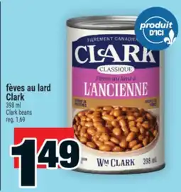 Super C fèves au lard | Clark beans offer