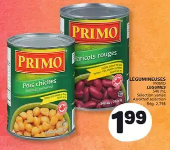 Marché Bonichoix PRIMO LEGUMES offer