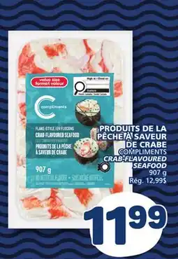 Marché Bonichoix COMPLIMENTS CRAB-FLAVOURED SEAFOOD offer