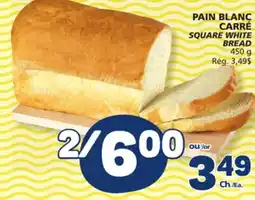 Marché Bonichoix SQUARE WHITE BREAD offer