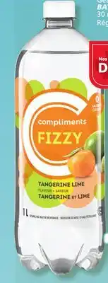 Marché Bonichoix COMPLIMENTS FIZZY SPARKLING WATER BEVERAGE offer