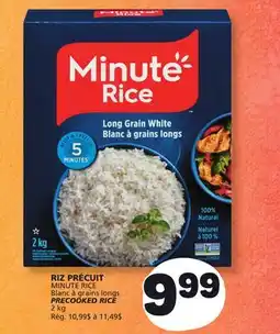 Marché Bonichoix MINUTE RICE Blanc à grains longs PRECOOKED RICE offer