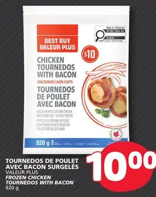 Marché Bonichoix VALEUR PLUS FROZEN CHICKEN TOURNEDOS WITH BACON offer