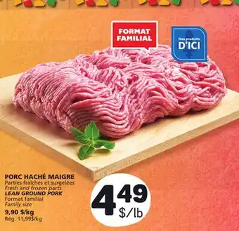 Marché Bonichoix LEAN GROUND PORK offer