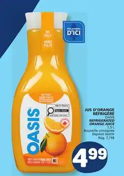 Marché Bonichoix OASIS REFRIGERATED ORANGE JUICE offer