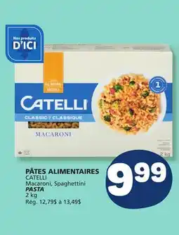 Marché Bonichoix CATELLI Macaroni, Spaghettini PASTA offer
