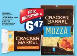 Marché Bonichoix CRACKER BARREL CHEESE (340 ou 400 g) OR SHREDDED CHEESE (250 à 320 g) offer