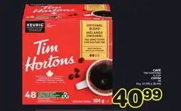Marches Tradition TIM HORTONS K-CUP COFFEE offer