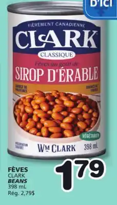 Marches Tradition CLARK BEANS offer