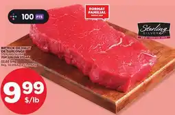 Marches Tradition STERLING SILVER TOP SIRLOIN STEAK offer