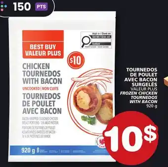 Marches Tradition VALEUR PLUS FROZEN CHICKEN TOURNEDOS WITH BACON offer