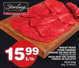 Marches Tradition STERLING SILVER FRESH BEEF FOR CHINESE FONDUE OR RACLETTE offer