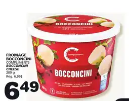 Marches Tradition COMPLIMENTS BOCCONCINI CHEESE offer
