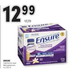 Familiprix ENSURE, Meal replacement offer